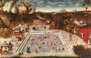 Lucas  Cranach The Fountain of Youth USA oil painting artist